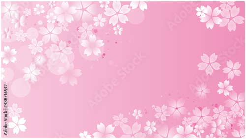春　桜　背景
