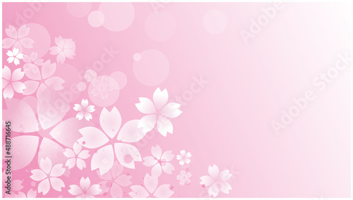 春　桜　背景
