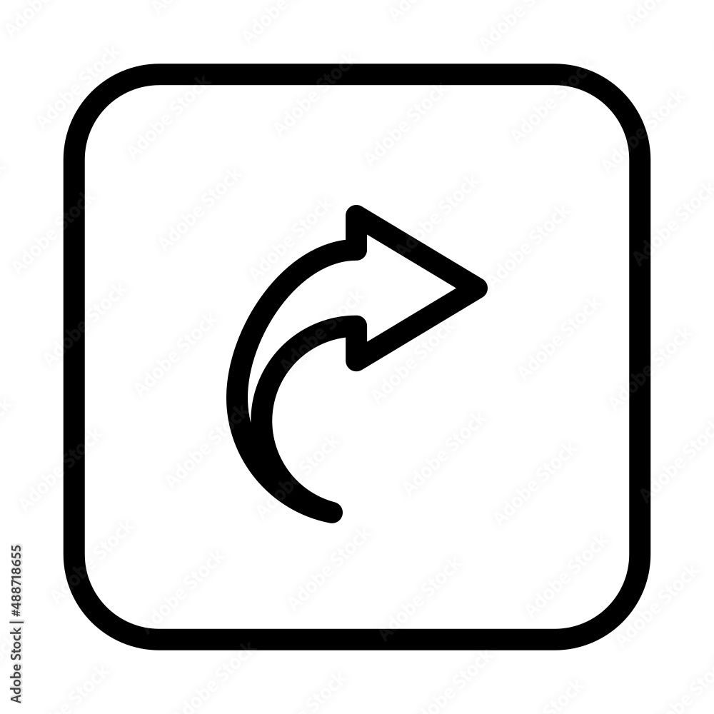 arrow turn right icon arrow turn right icon