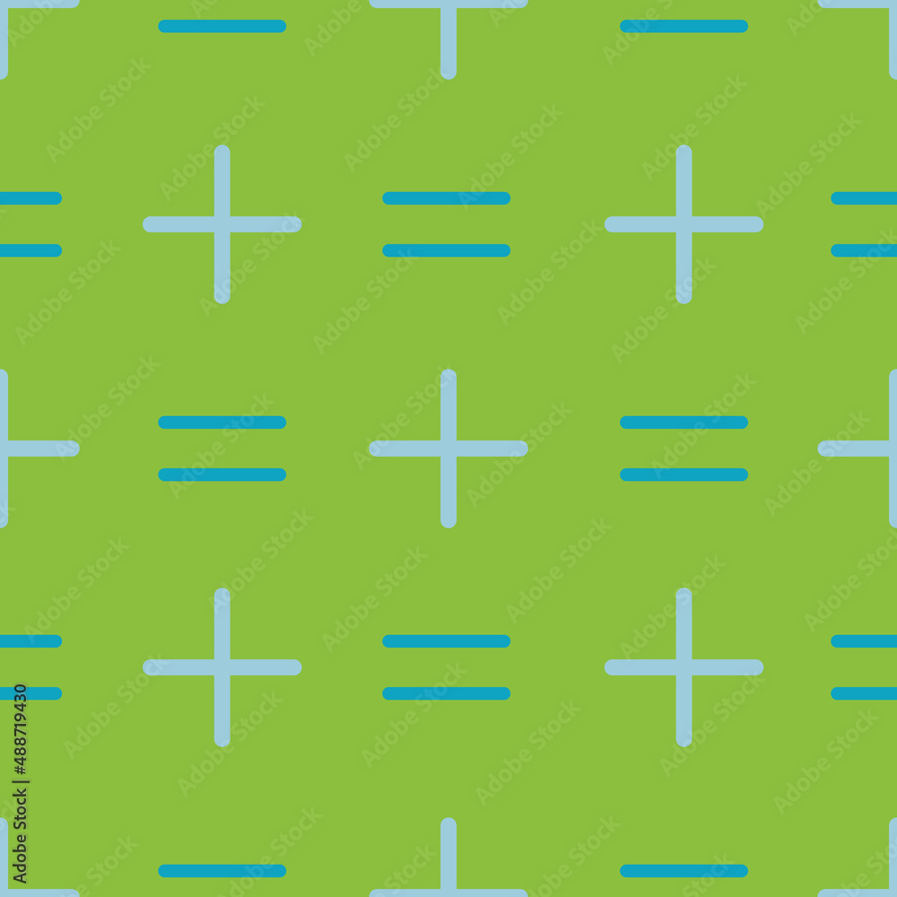 Calculate symbols vector seamless repeat pattern print background Calculate symbols vector seamless repeat pattern print background