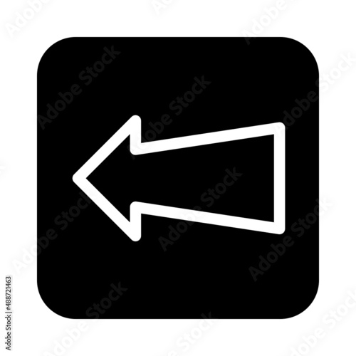 arrow left icon 