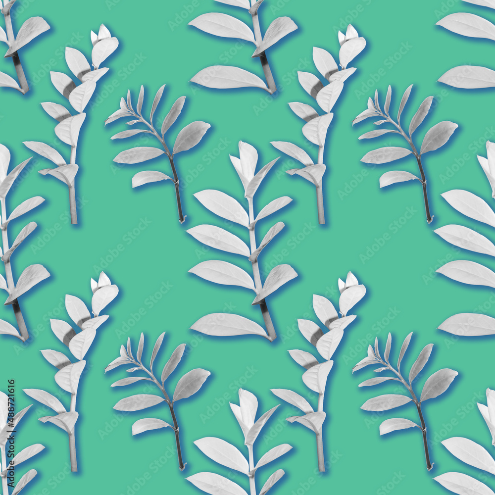 seamless pattern scented fragrant trendy pale green aster seamless pattern scented fragrant trendy pale green aster
