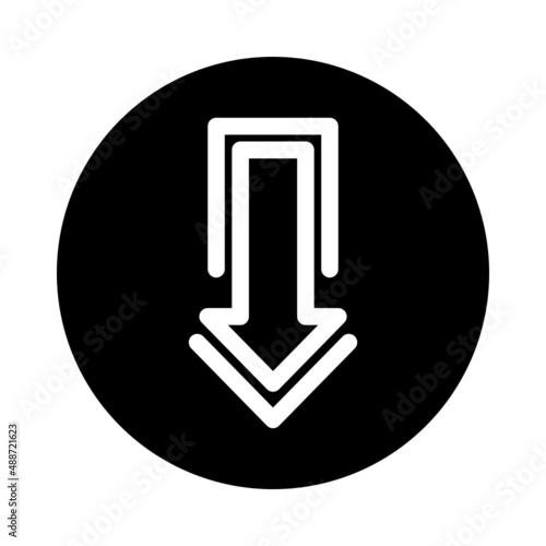 arrow down icon 