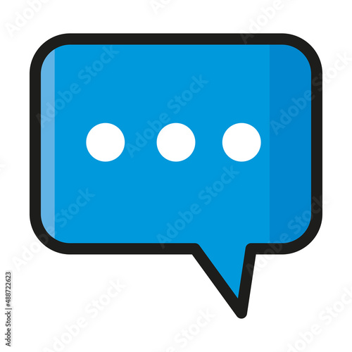 speech bubble media