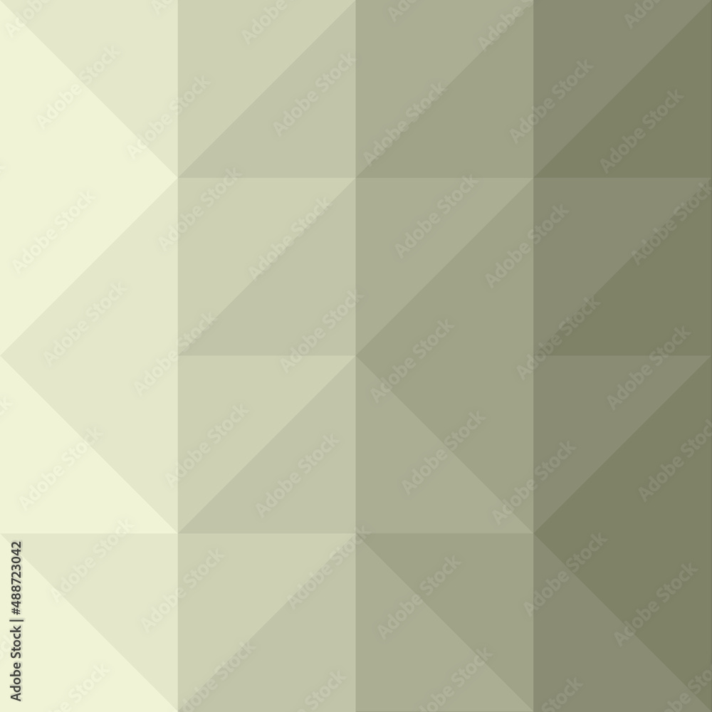 Fototapeta premium Abstract color Low-Polygones Generative Art background illustration