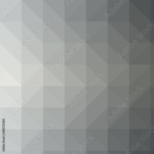 Abstract color Low-Polygones Generative Art background illustration