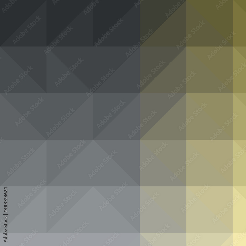 Fototapeta premium Abstract color Low-Polygones Generative Art background illustration