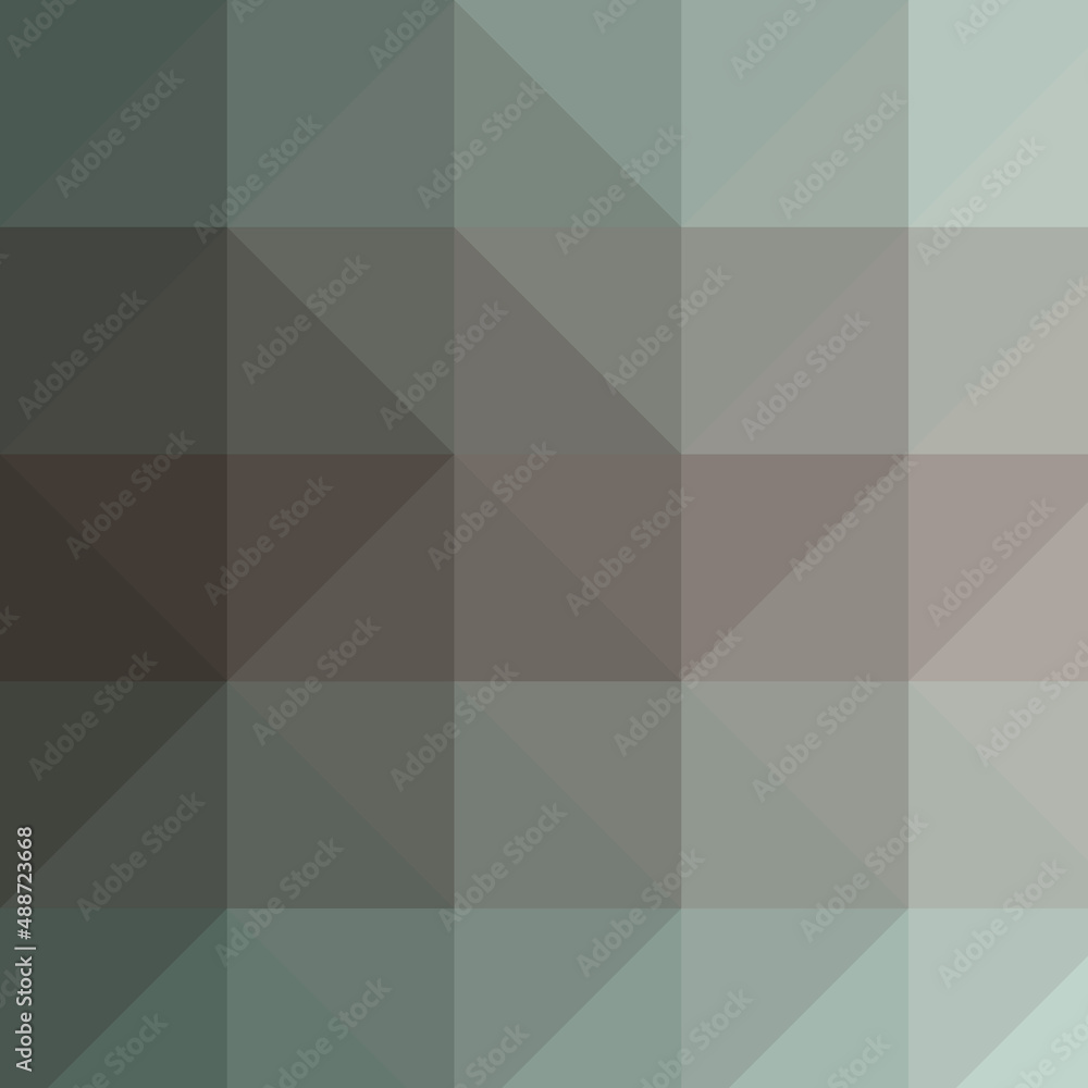 Obraz premium Abstract color Low-Polygones Generative Art background illustration