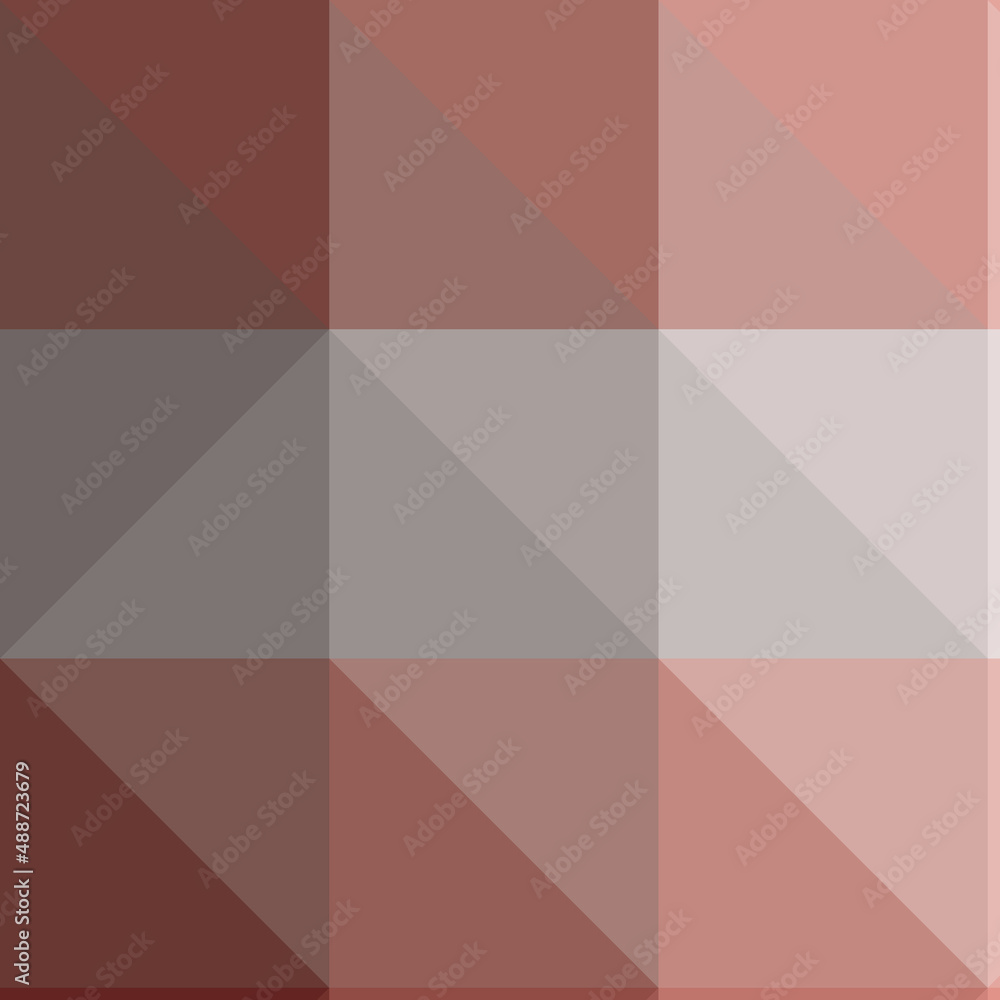 Fototapeta premium Abstract color Low-Polygones Generative Art background illustration