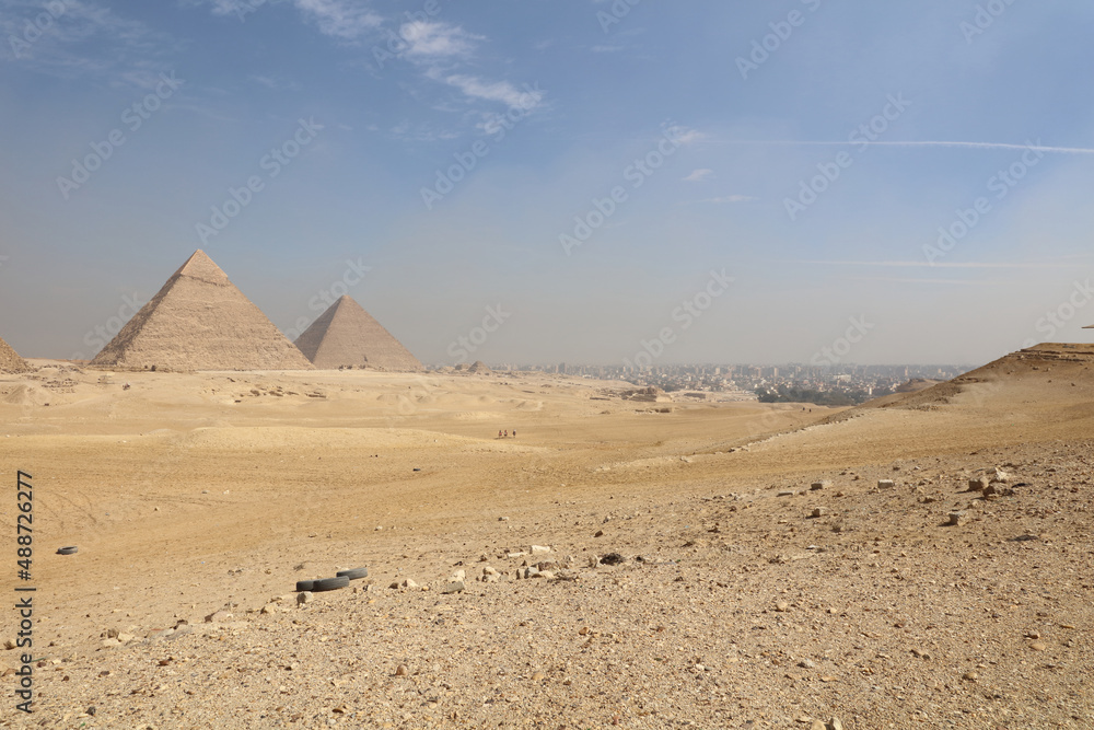 The Pyramids plateau