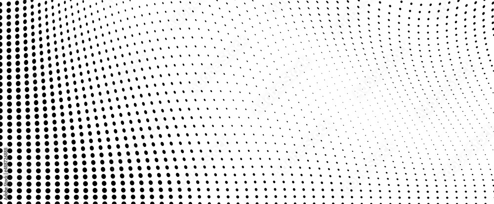 Abstract halftone texture wave monochrome Abstract halftone texture wave monochrome