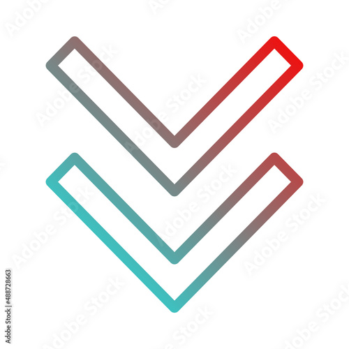 Free Download arrow down icon - GFXLoad