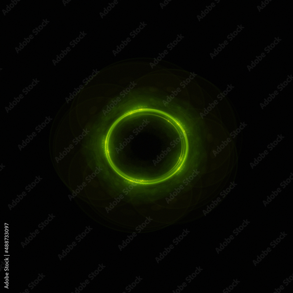 Bright abstract background with leaks. Lighting tunnel. Magic portal. Vivid sphere lens Bright abstract background with leaks. Lighting tunnel. Magic portal. Vivid sphere lens