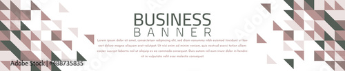 Abstract geometric design banner web template. Vector liquid shape layout banners. Template ready for use in web or print design. Background
