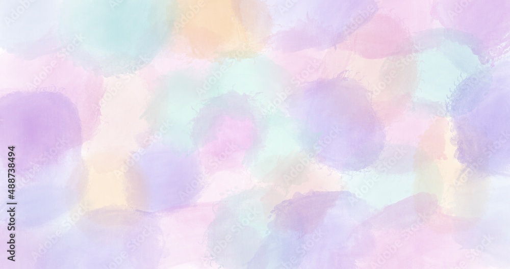 Watercolor abstract background. Multicolored, spotted.