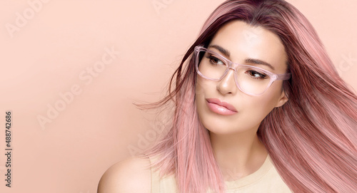 Tableau sur toile Women eyewear