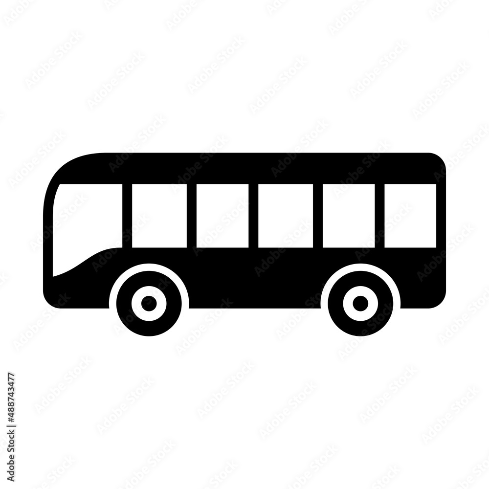 Bus Icon Logo Design Vector Template Illustration Bus Icon Logo Design Vector Template Illustration