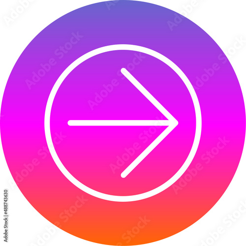 Arrow Circle Right Icon