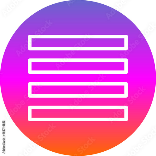 Align Justify Icon