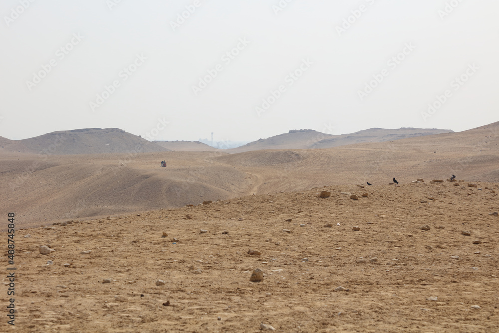 The overcasted desert The overcasted desert