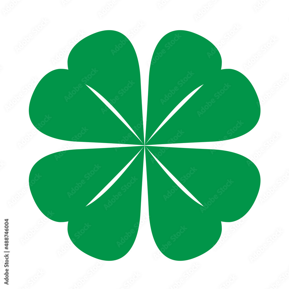 illustration isolated clover on white background. Clover for good luck - a design element of the website page and mobile application, an icon for St. Patrick's Day.
illustration isolated clover on white background. Clover for good luck - a design element of the website page and mobile application, an icon for St. Patrick's Day.