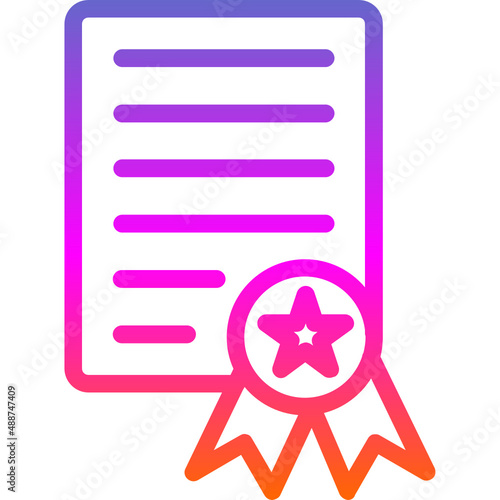Certificate Icon