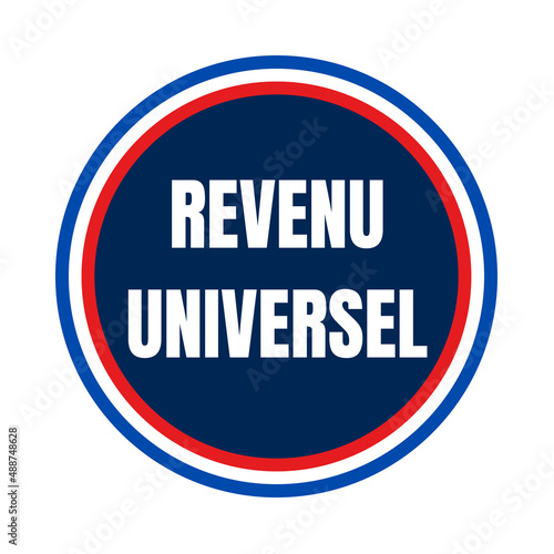 Symbole revenu universel en France