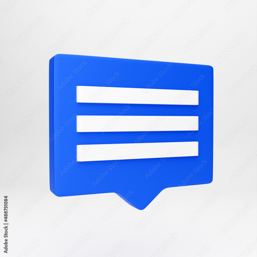 3d cartoon icon chat message mail for mockup template presentation infographic 3d render illustration 3d cartoon icon chat message mail for mockup template presentation infographic 3d render illustration