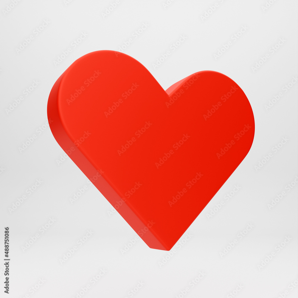 3d cartoon icon love heart shape symbol for mockup template presentation infographic 3d render illustration 3d cartoon icon love heart shape symbol for mockup template presentation infographic 3d render illustration