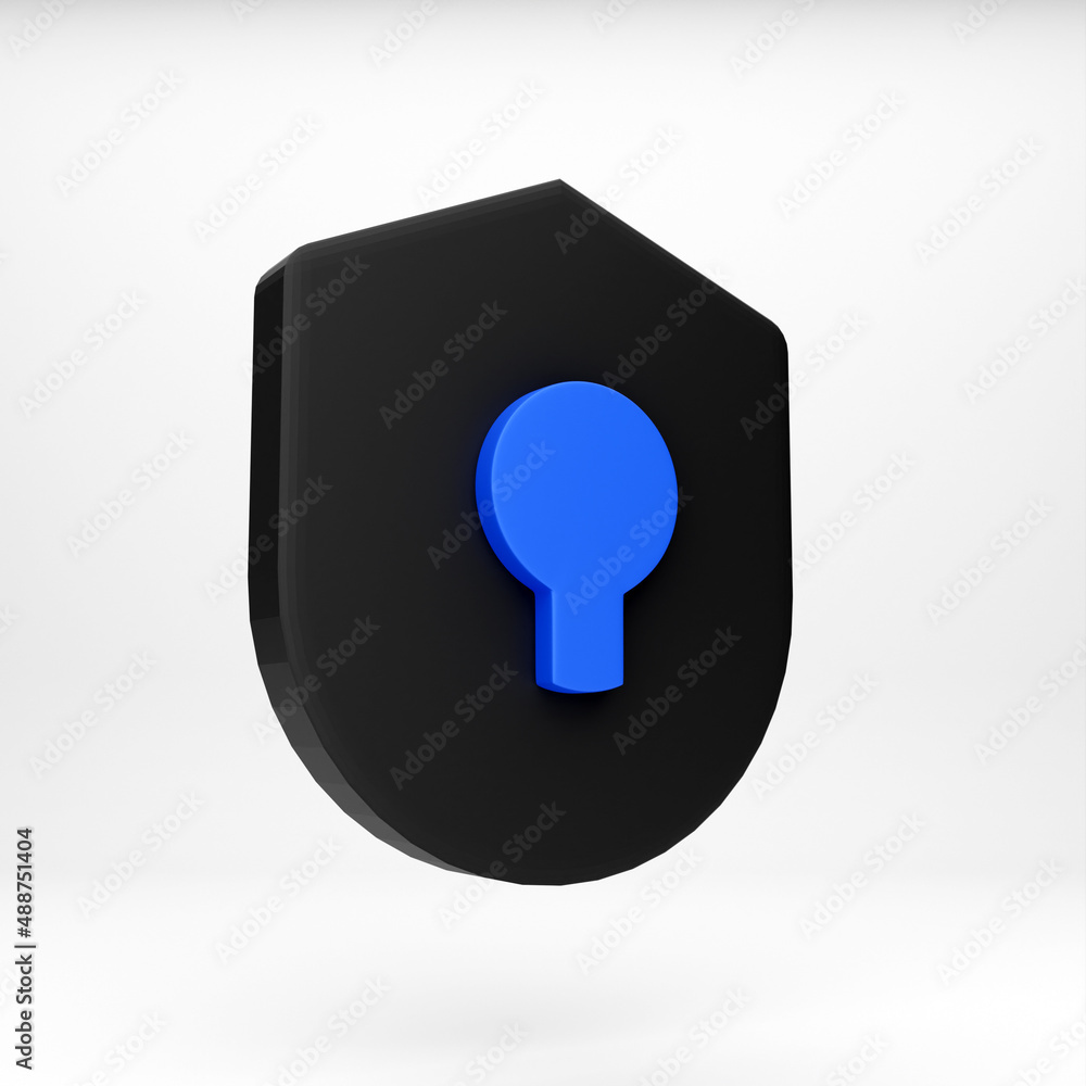 3d cartoon icon lock shield for mockup template presentation infographic 3d render illustration 3d cartoon icon lock shield for mockup template presentation infographic 3d render illustration