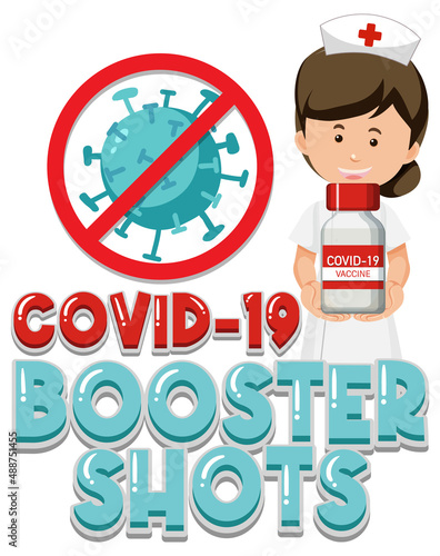 Booster shorts covid 19 vaccine logo