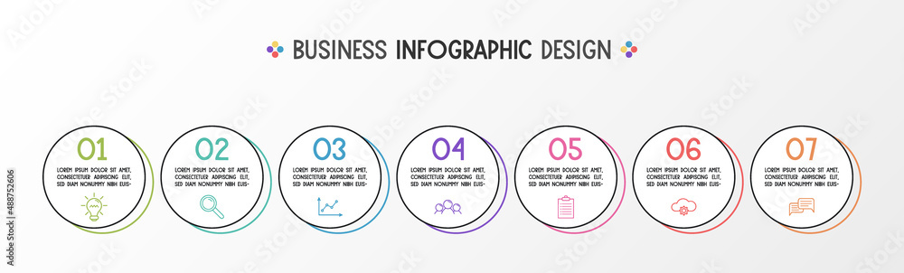 Infograph with business elements. Diagram design. Vector Infograph with business elements. Diagram design. Vector