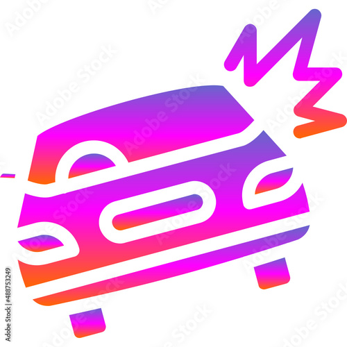 Car Crash Icon