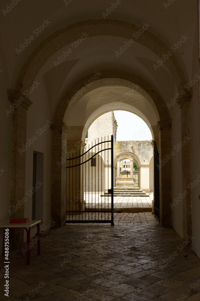 Sternatia, Lecce province, Apulia: abbey  in Baroque style