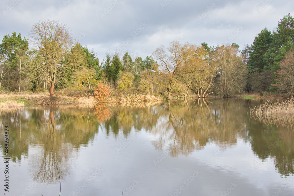 See, Idylle, Spiegelung