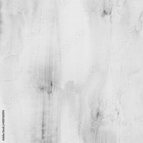 Hand painted abstract painting. Versatile artistic image for creative design projects: posters, banners, cards, book covers, magazines, prints, wallpapers. White minimalist background. © tofutyklein