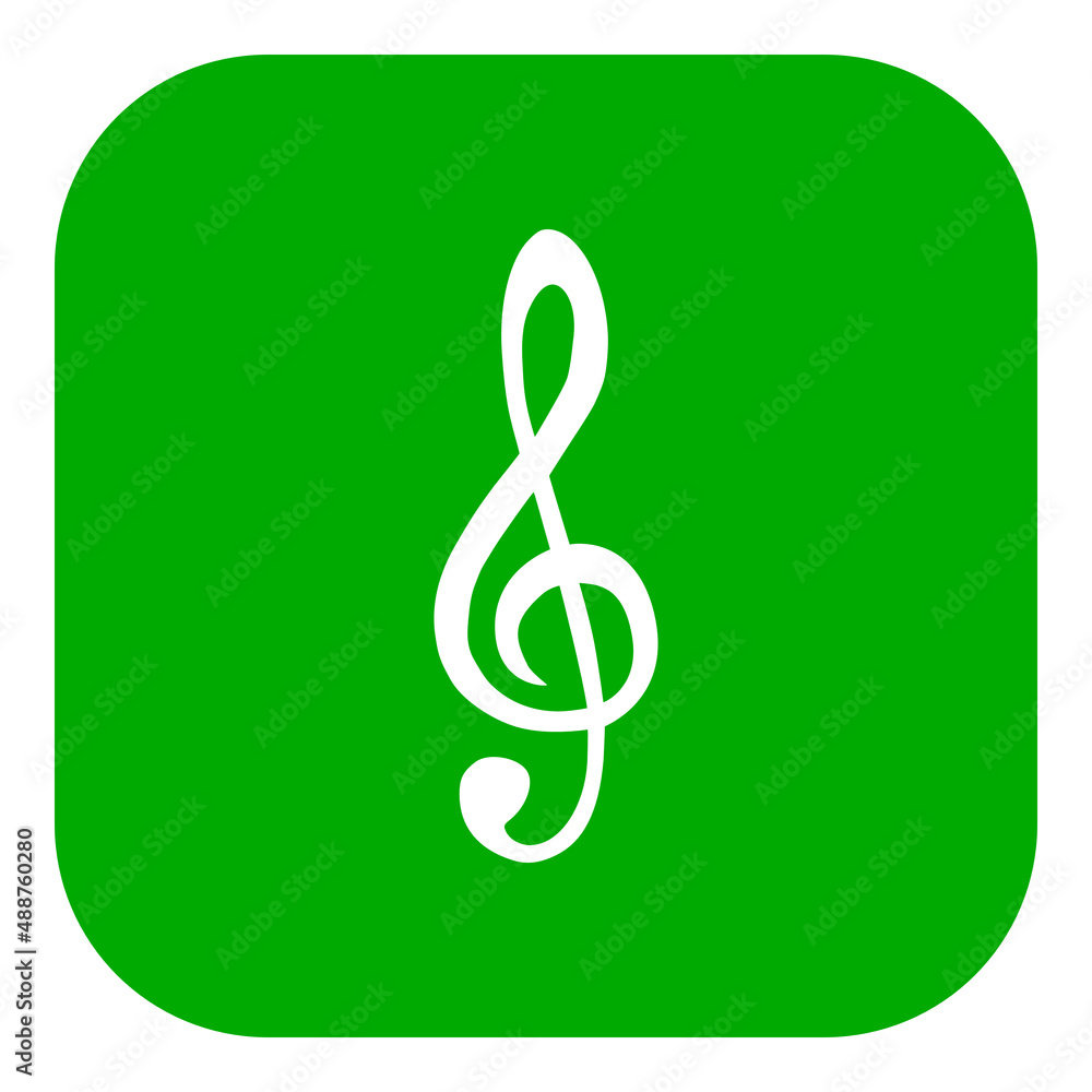 Violinschlüssel und App Icon Violinschlüssel und App Icon