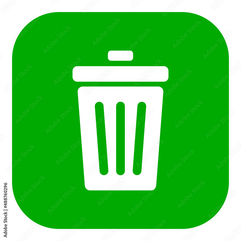 Abfalleimer und App Icon Abfalleimer und App Icon
