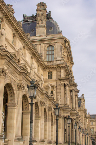 The Louvre Palace in Paris, France