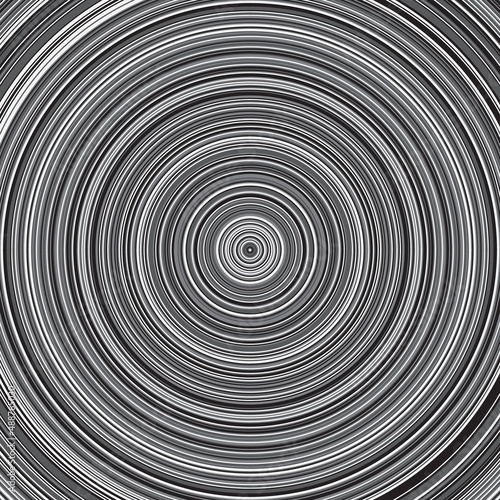 Abstract background with grey rings. Concentric circles like tree cut structure.