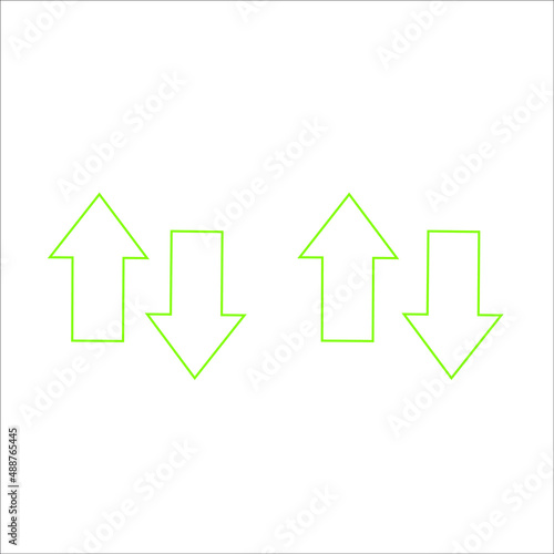 swap icon. vector design element logo template