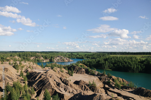 Summer landscape.