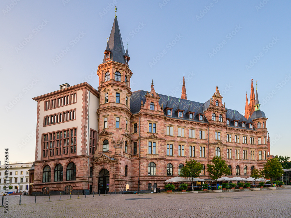 City Hall at the Market Square, Wiesbaden