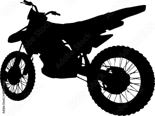 Dirt Bike Silhouettes Dirt Bike SVG EPS PNG