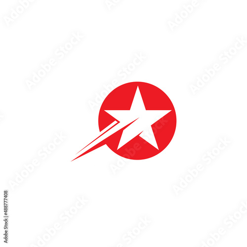 Star icon Template logo design and illustration 