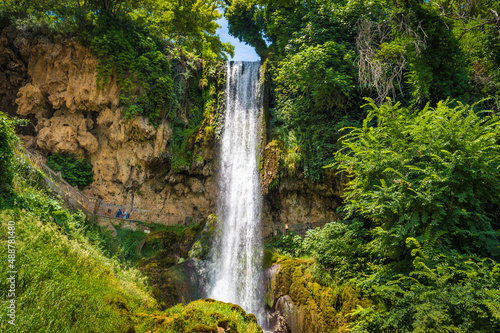 The waterfalls in Edessa Greece