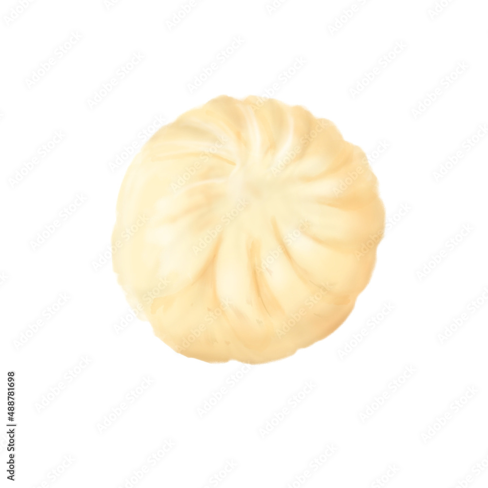 リアルな肉まんのイラスト Stock イラスト Adobe Stock