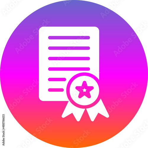 Certificate Icon