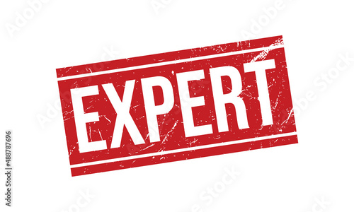 Expert Rubber Stamp Seal Vector