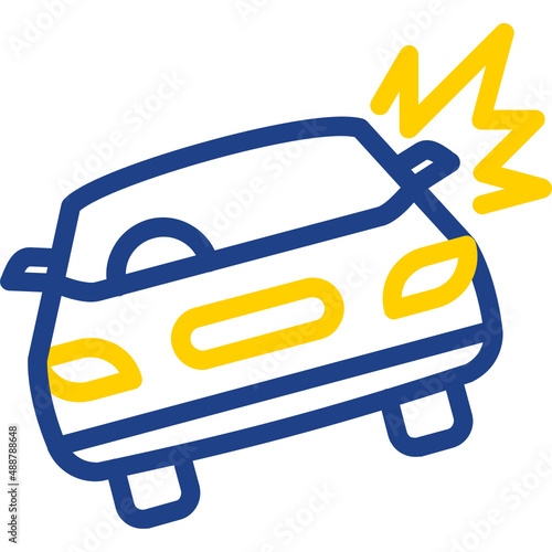 Car Crash Icon